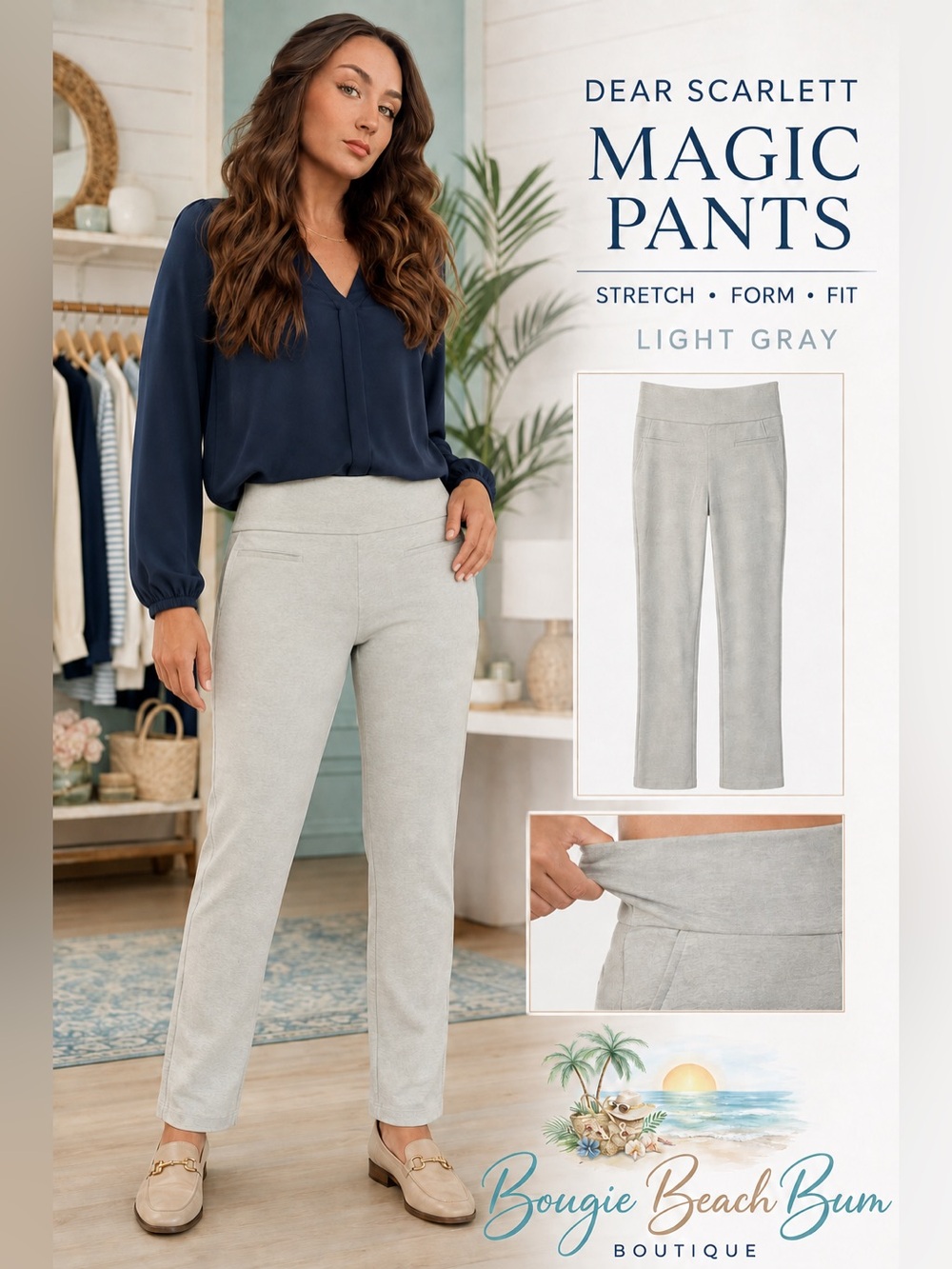 Dear Scarlett Magic Pants soft conforming and great fit